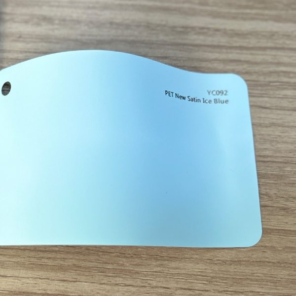 Vinyl Wrap PET New Satin Ice Blue