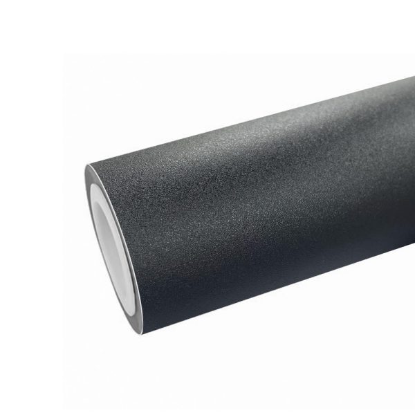 PET vinyl film is rough and black