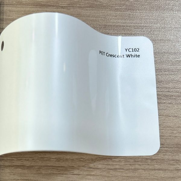 Vinyl Wrap PET Crescent White
