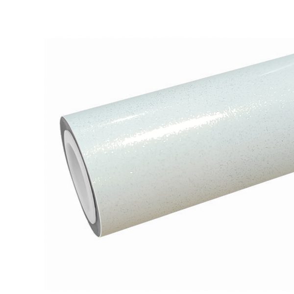PET White Turn Gold vinyl film