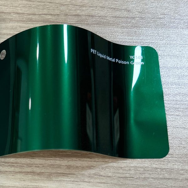 Vinyl Wrap PET Liquid Metal Poison Green