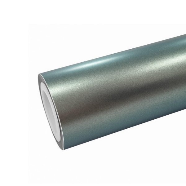 Vinyl Wrap PET Polar Region Silver Cyan