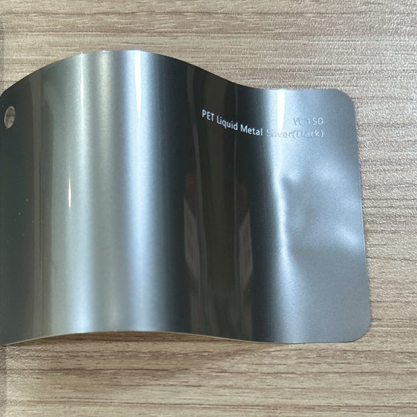 Vinyl film PET Liquid Metal Silver (Dark)