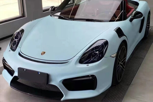 Vinyl Wrap PET New Satin Ice Blue