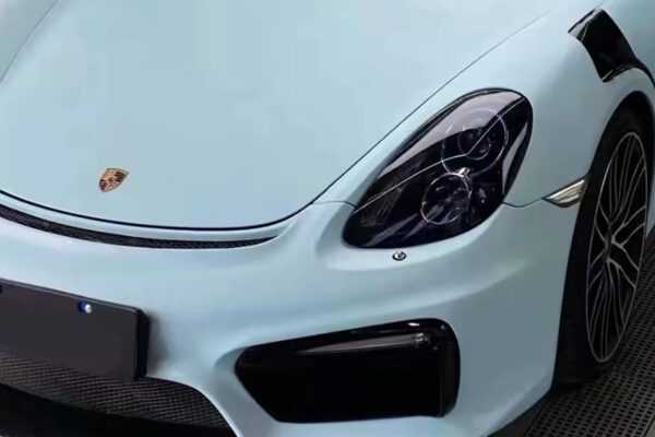 Vinyl Wrap PET New Satin Ice Blue