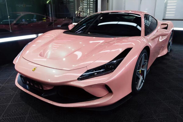Vinyl Wrap PET Night sakura pink