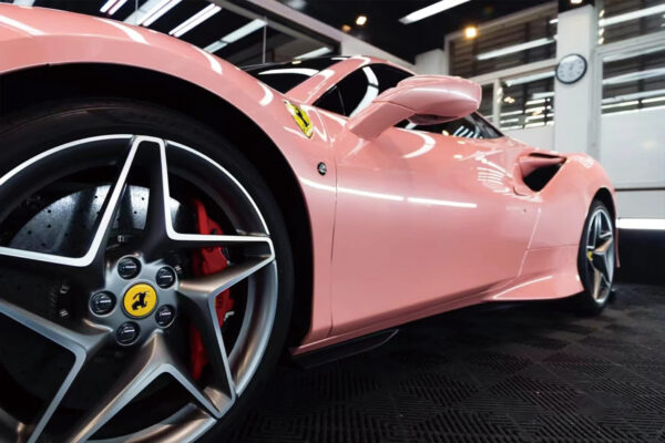 Vinyl Wrap PET Night sakura pink