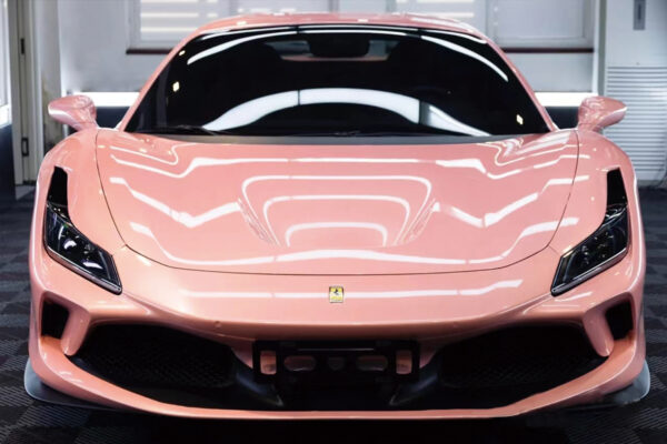 Vinyl Wrap PET Night sakura pink