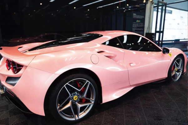 Vinyl Wrap PET Night sakura pink