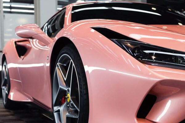 Vinyl Wrap PET Night sakura pink