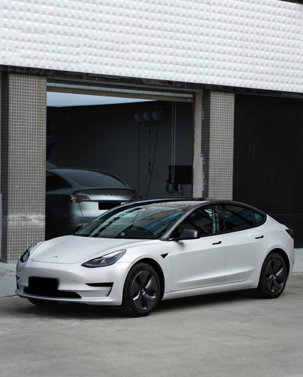 Vinyl Wrap PET New Satin Aluminum Mercury