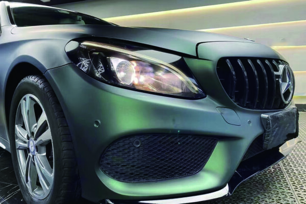 Vinyl Wrap PET Fairy Brown Green