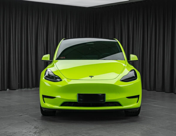PET Super Flash Green vinyl film