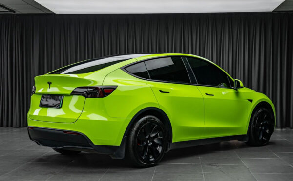 PET Super Flash Green vinyl film