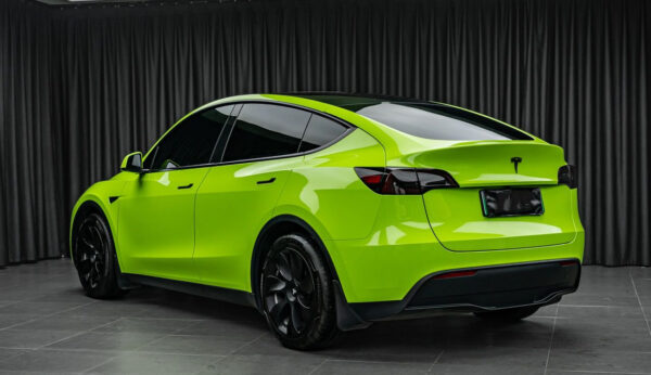 PET Super Flash Green vinyl film