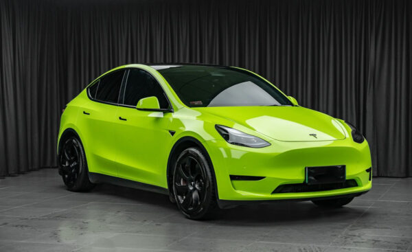 PET Super Flash Green vinyl film