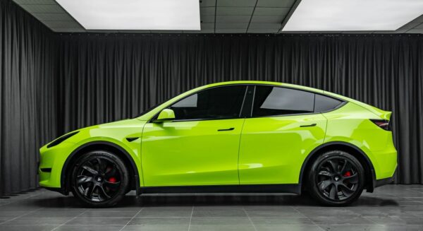 PET Super Flash Green vinyl film