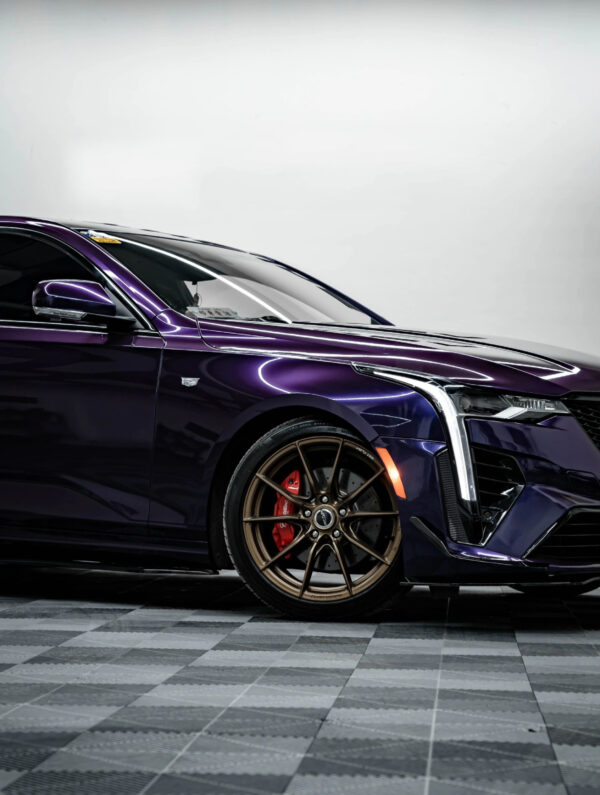 Vinyl Wrap PET Diamond Buck Turn Purple