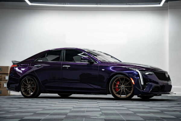 Vinyl Wrap PET Diamond Buck Turn Purple