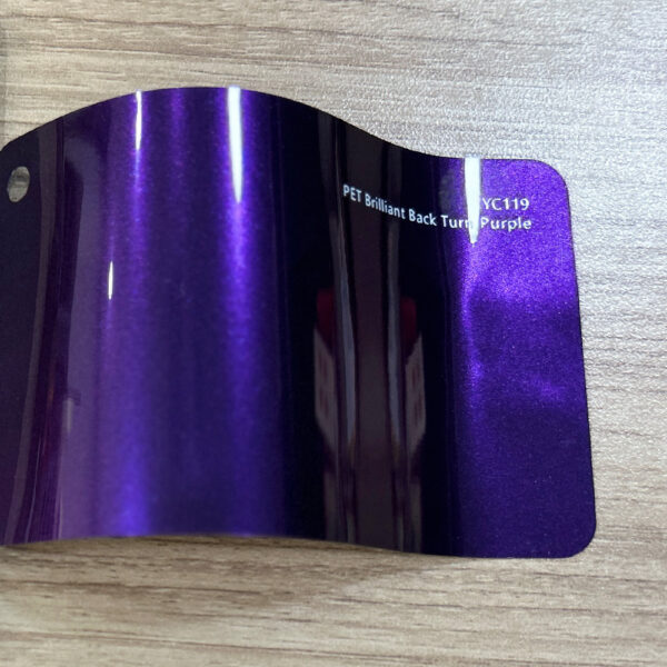 Vinyl Wrap PET Diamond Buck Turn Purple