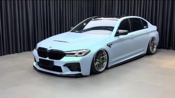 Vinyl Wrap PET Yuangfeng Blue Turn Blue