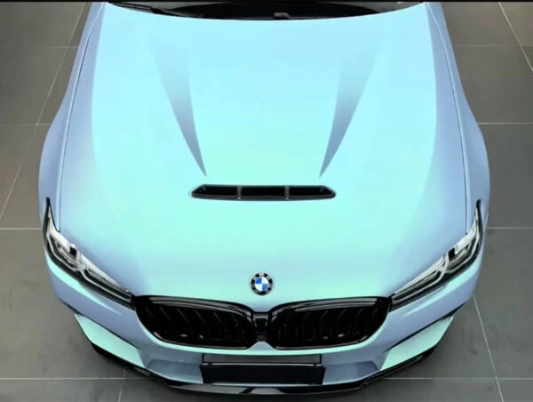 Vinyl Wrap PET Yuangfeng Blue Turn Blue