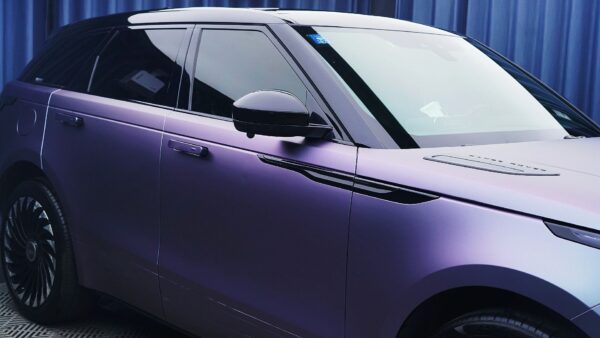 Vinyl PET film silver