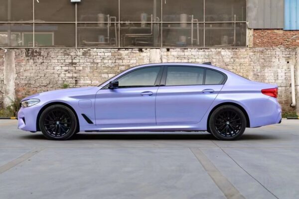 Vinyl Wrap PET Silver Magic Purple