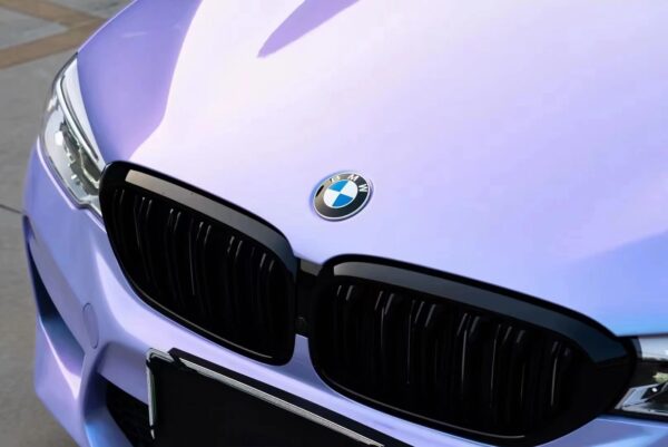 Vinyl Wrap PET Silver Magic Purple