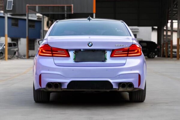 Vinyl Wrap PET Silver Magic Purple