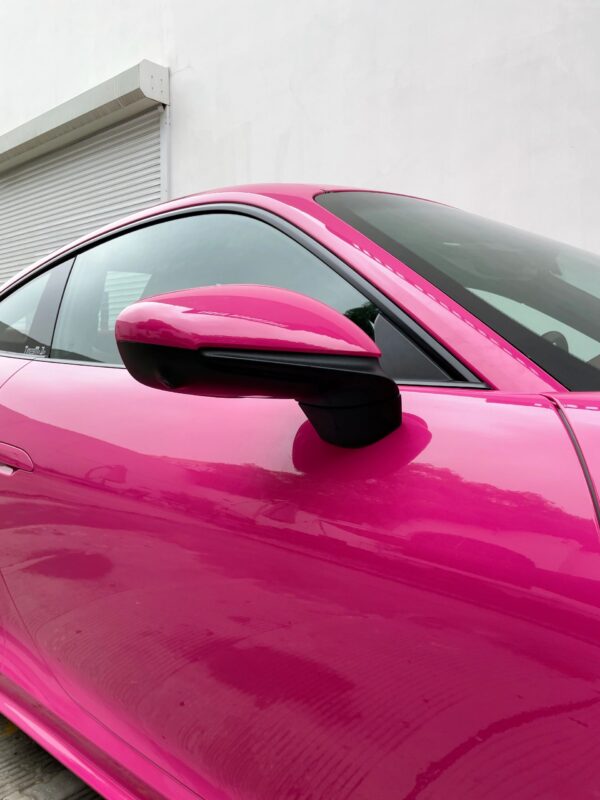 PET vinyl film light pink