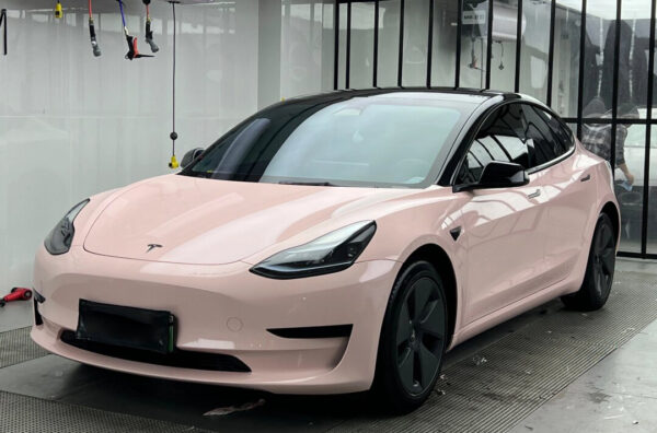 Vinyl Wrap PET Shell Pink