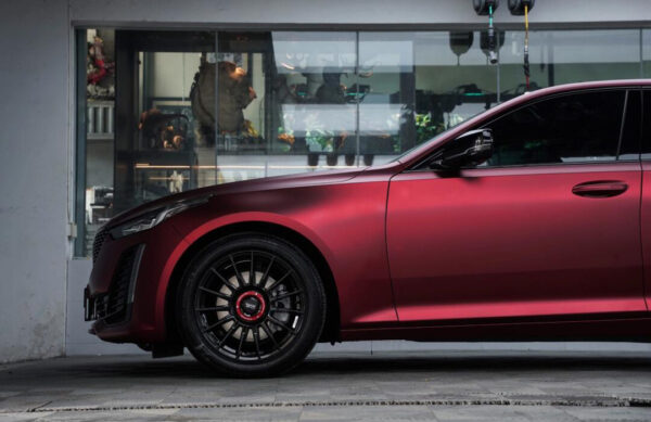 Vinyl Wrap PET Romani Red