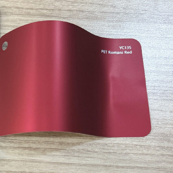 Vinyl Wrap PET Romani Red