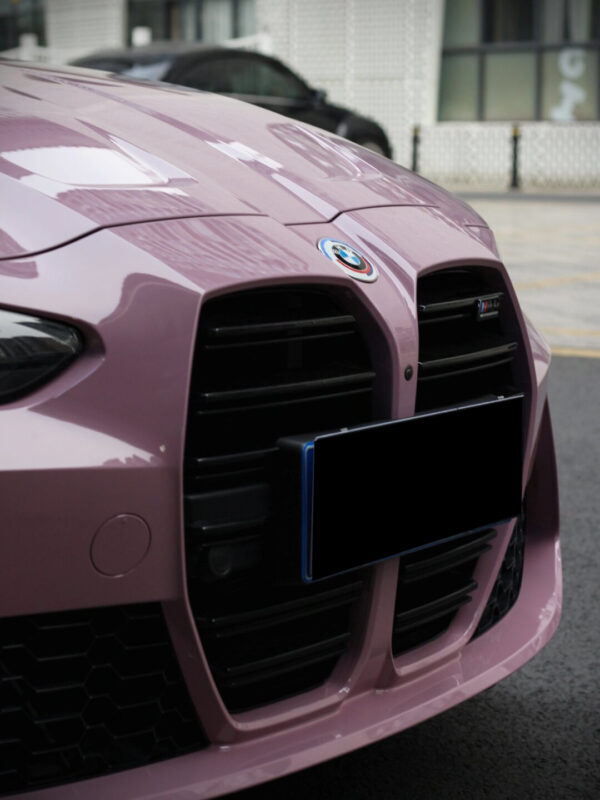 Vinyl Wrap PET Oolong Milk Tea Pink