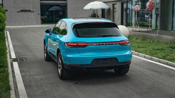 Vinyl Wrap PET Miami Bule