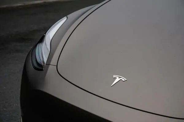 PET automotive vinyl film of beige color