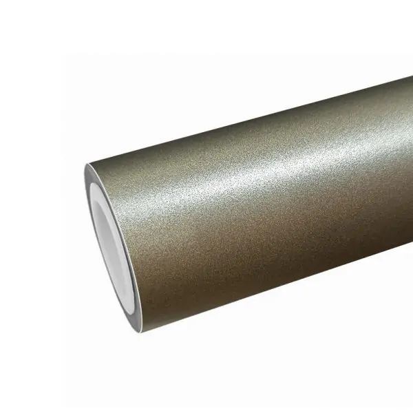 PET automotive vinyl film of beige color