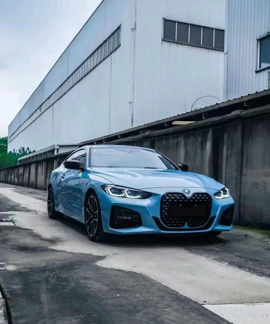 Vinyl Wrap PET Ice Crystal Blue (Porsche)