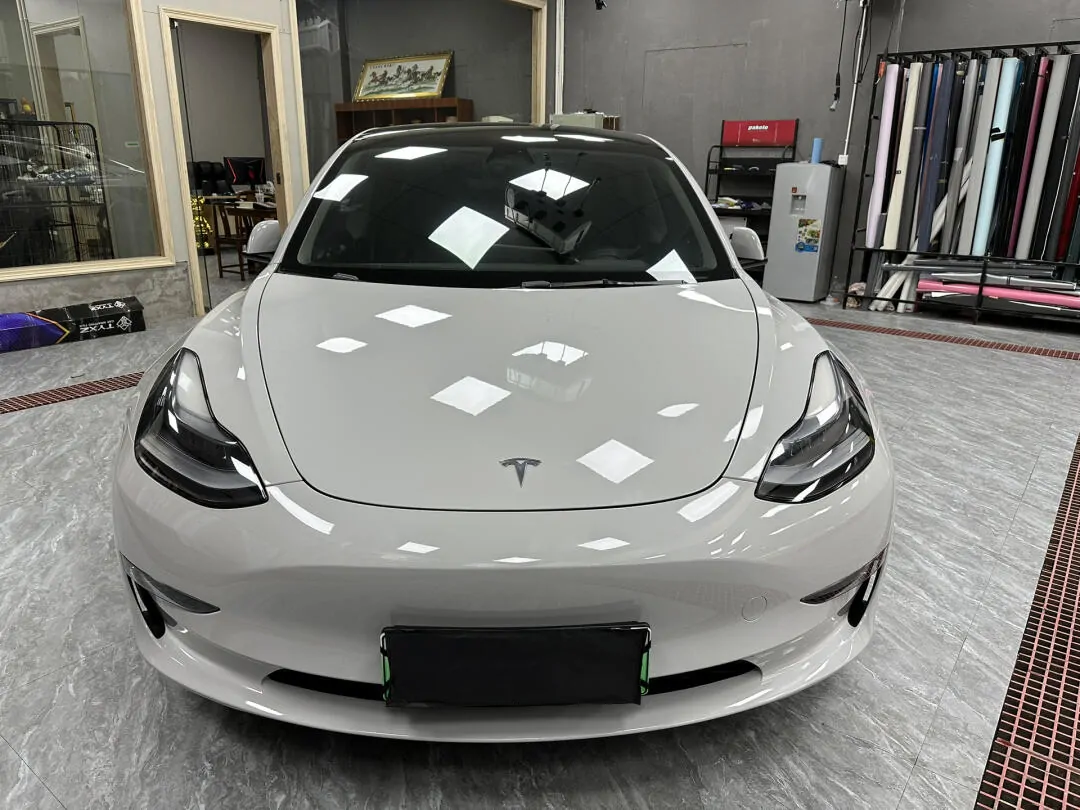 Volcanic Gray PET vinyl film