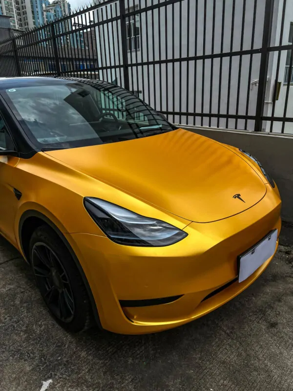 PET Energy Yellow vinyl film