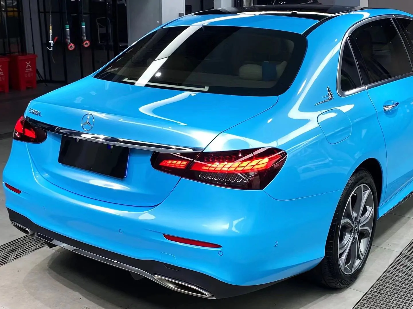 Vinyl Wrap PET Cloud Dream Blue