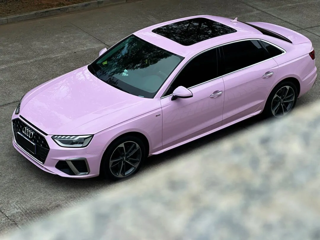 Vinyl Wrap PET Begonia Pink