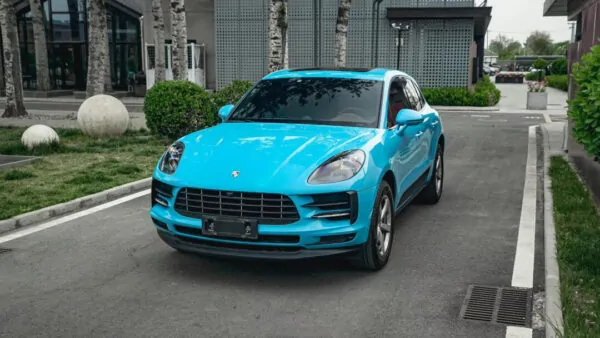 Vinyl Wrap PET Miami Bule