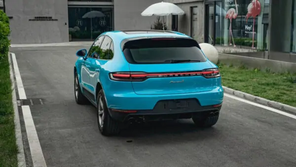 Vinyl Wrap PET Miami Bule